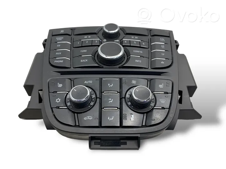 Opel Astra J Console centrale, commande de multimédia l'unité principale 13346050