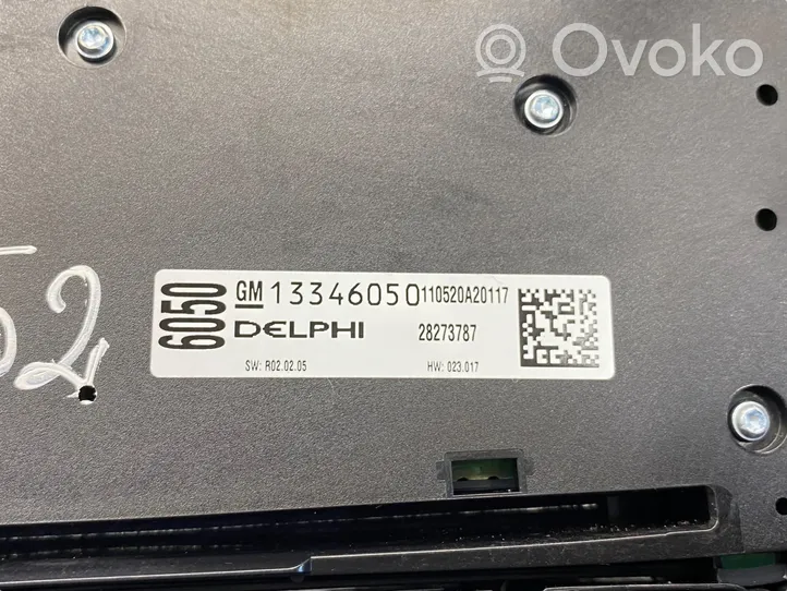 Opel Astra J Panel radia 13346050