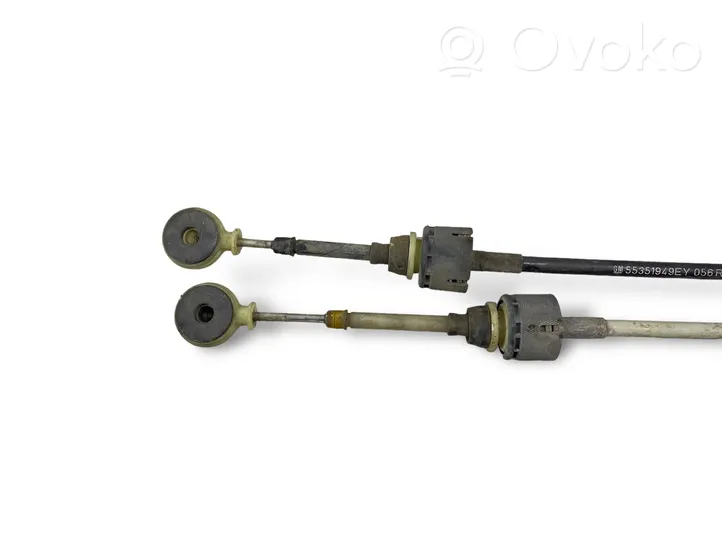 Opel Zafira B Gear shift cable linkage 55351949EY