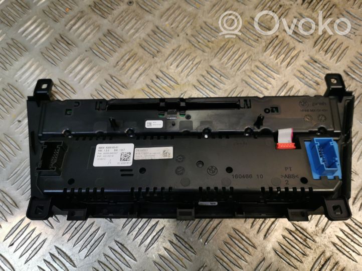 BMW 6 F12 F13 Przełącznik / Włącznik nawiewu dmuchawy 9306165