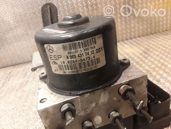 Mercedes-Benz CLC CL203 Pompe ABS 0054317412