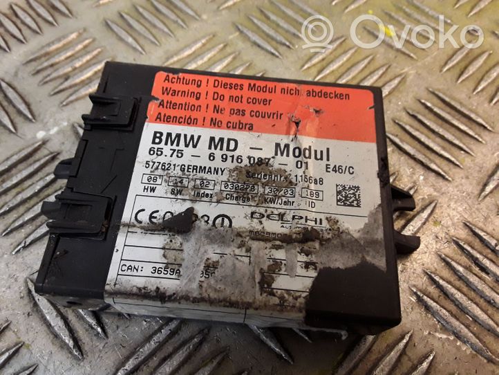 BMW 3 E46 Centralina/modulo allarme 6916087