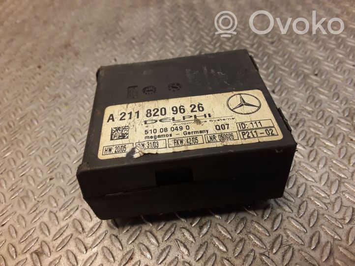 Mercedes-Benz CLS C219 Signalizacijos valdymo blokas 2118209626