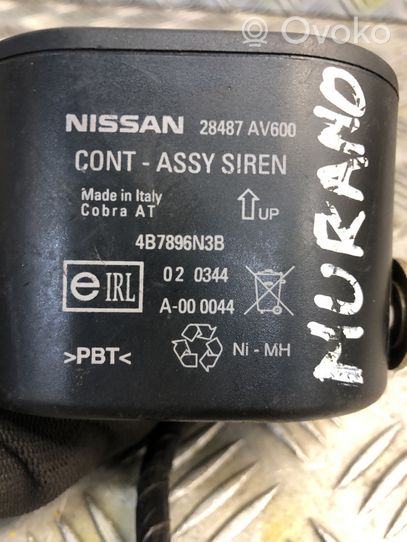 Nissan Murano Z50 Alarm system siren 28487AV600