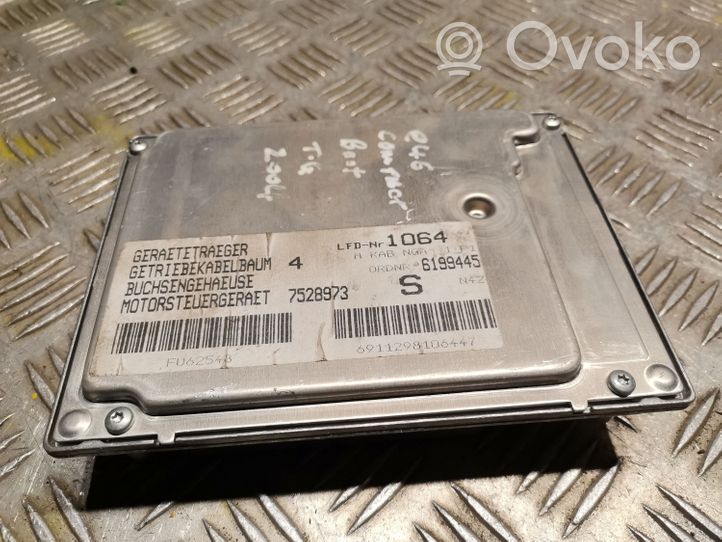 BMW 3 E46 Calculateur moteur ECU 7508292