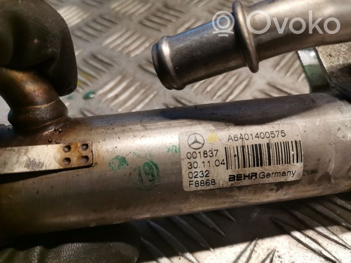 Mercedes-Benz A W169 EGR-venttiili/lauhdutin 6401400575