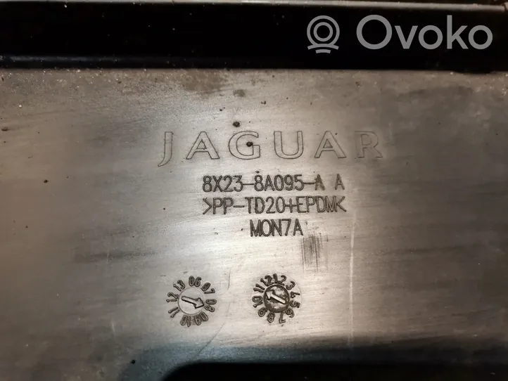 Jaguar XF X250 Déflecteur d'air de radiateur de refroidissement 8X238A095AA
