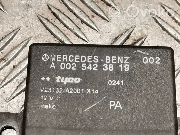 Mercedes-Benz E W211 Inne przekaźniki 0025423819