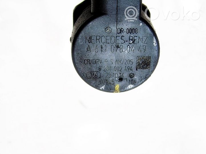 Mercedes-Benz A W169 Regulator ciśnienia paliwa A6110780449