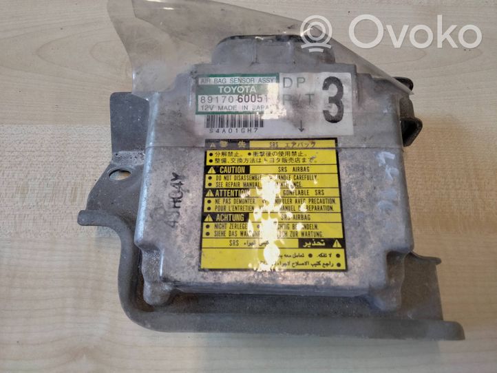 Toyota Land Cruiser (J120) Sterownik / Moduł Airbag 8917060051