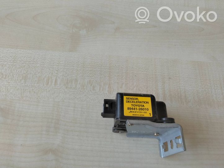 Toyota Land Cruiser (J100) Gaisa spilvenu trieciensensors 8944126010