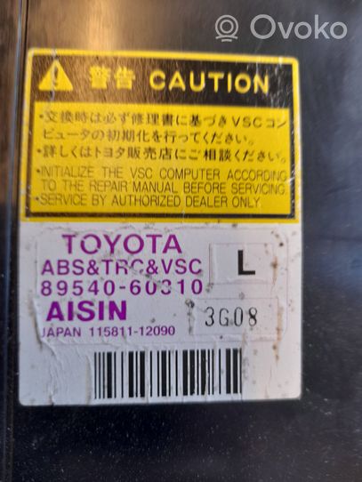 Toyota Land Cruiser (J120) Unité de commande, différentiel boîte de transfert 8954060310