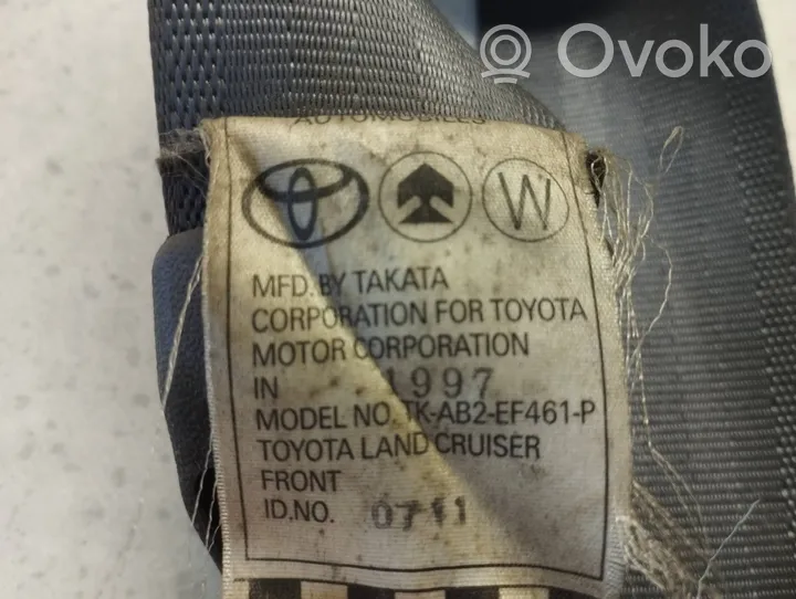 Toyota Land Cruiser (HDJ90) Pas bezpieczeństwa fotela przedniego TK-AB2-EF461-P