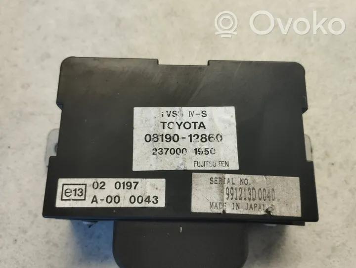 Toyota Land Cruiser (HDJ90) Signalizacijos valdymo blokas 08190-12860