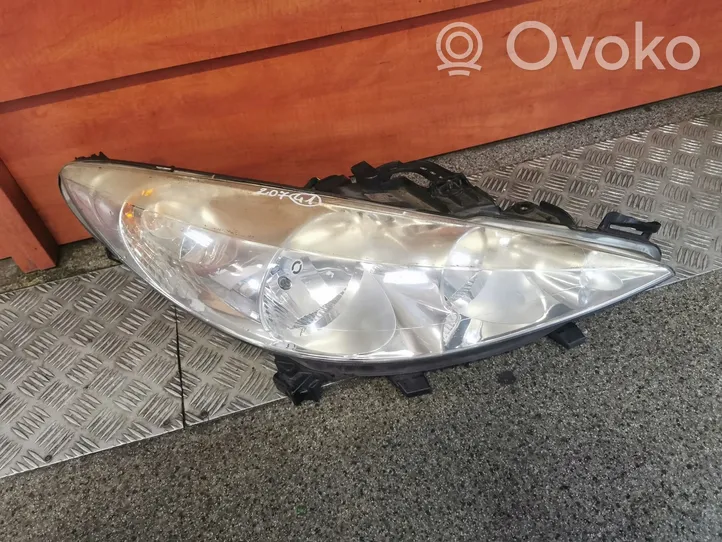 Peugeot 207 Lampa przednia 9680131280