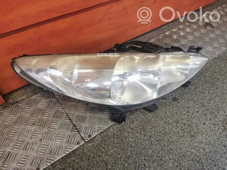 Peugeot 207 Lampa przednia 9680131280