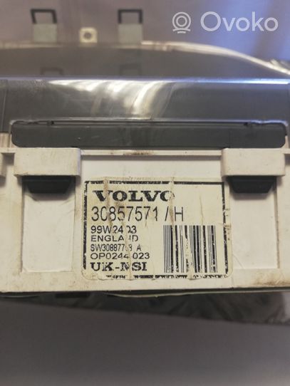 Volvo S40, V40 Compteur de vitesse tableau de bord 30857571H