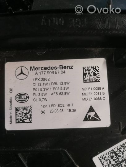 Mercedes-Benz A W177 Phare frontale A1779065704