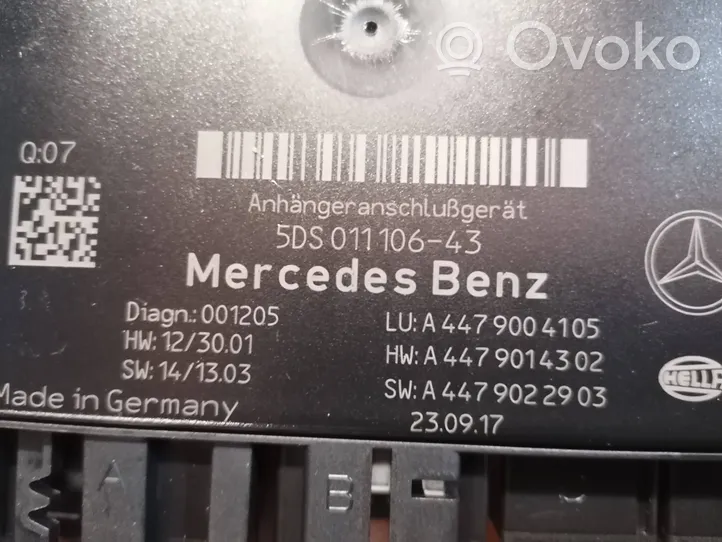 Mercedes-Benz V Class W447 Kit de remorquage A4479004105