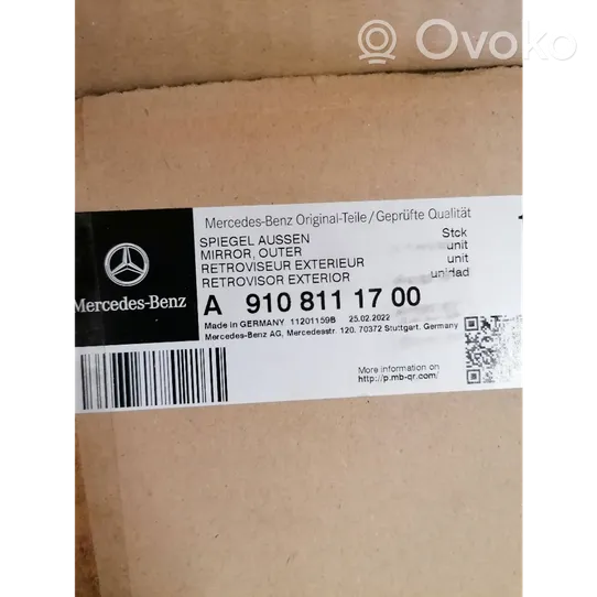 Mercedes-Benz Sprinter W907 W910 Obudowa lusterka zewnętrznego drzwi przednich A9108111700