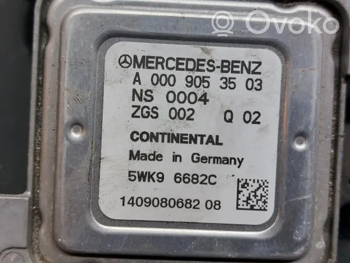 Mercedes-Benz C W205 Liikehälyttimen anturi 
