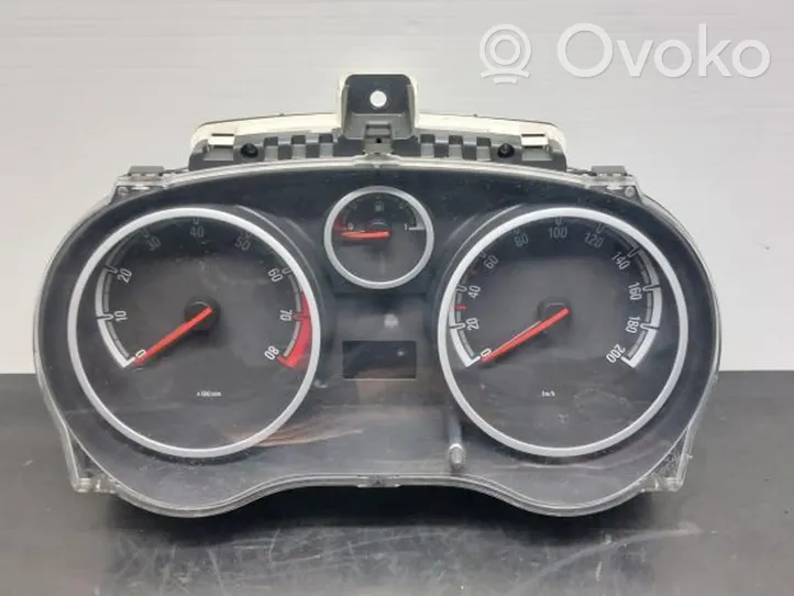 Opel Corsa D Compteur de vitesse tableau de bord 