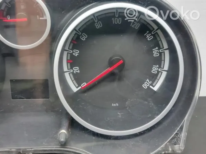 Opel Corsa D Compteur de vitesse tableau de bord 