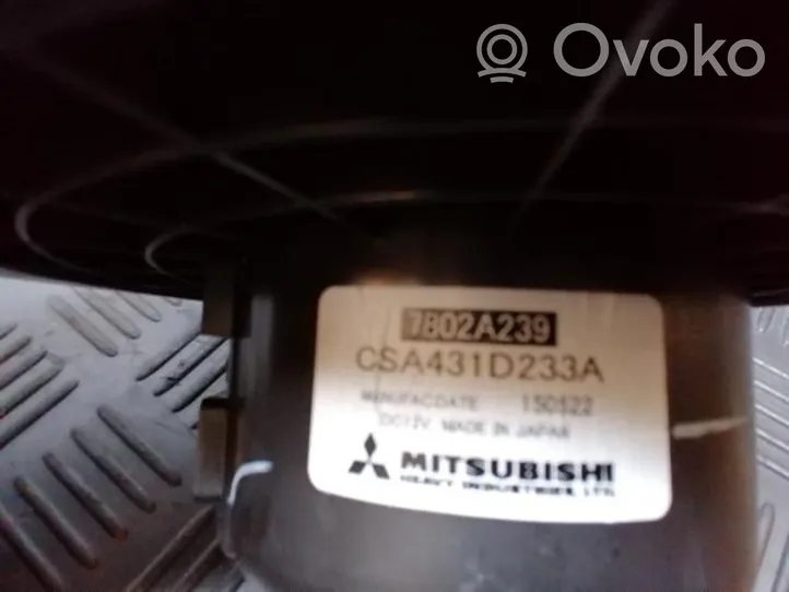 Mitsubishi ASX Ventola riscaldamento/ventilatore abitacolo 