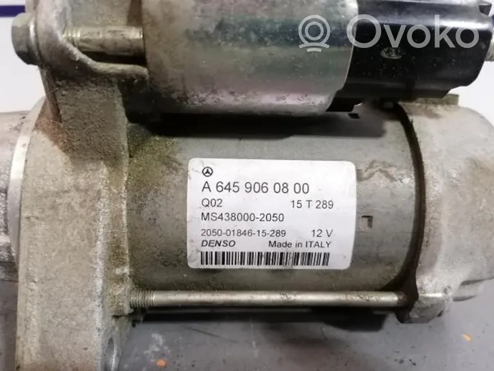 Mercedes-Benz A W176 Starter motor 