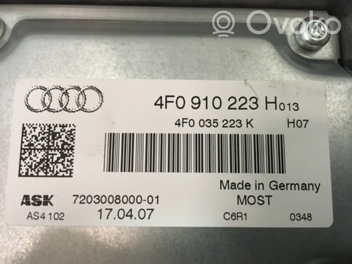 Audi A6 S6 C6 4F Autres unités de commande / modules 