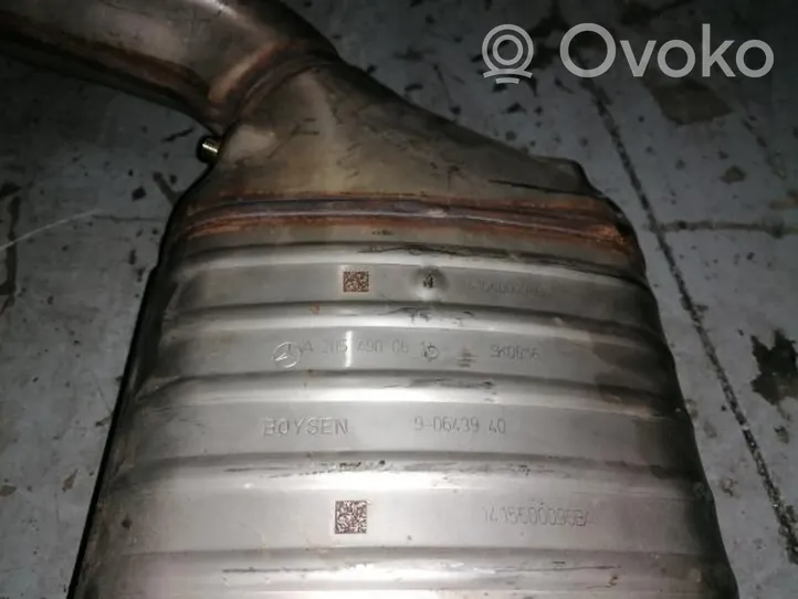 Mercedes-Benz C W205 Filtre à particules catalyseur FAP / DPF 