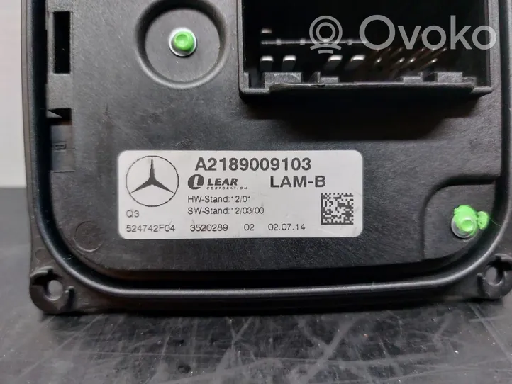 Mercedes-Benz B W246 W242 Muut ohjainlaitteet/moduulit 