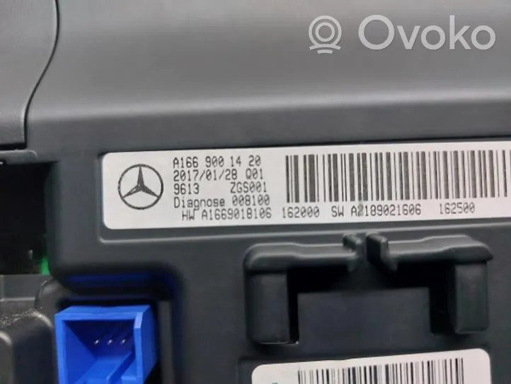 Mercedes-Benz GLE AMG (W166 - C292) Monitor / wyświetlacz / ekran 