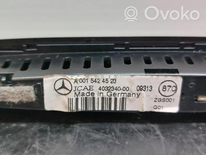 Mercedes-Benz E C207 W207 Monitor / wyświetlacz / ekran 