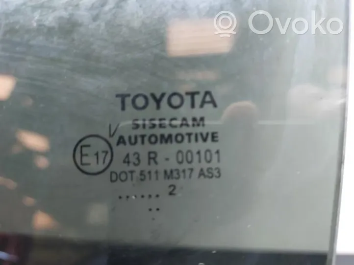 Toyota C-HR Vetro del finestrino della portiera posteriore 
