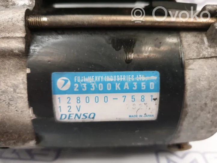 Subaru Vivio Starter motor 