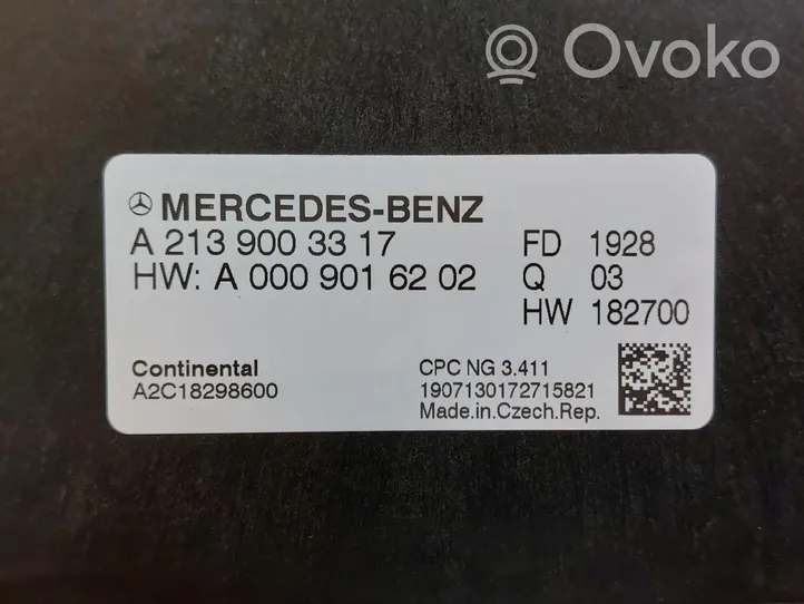 Mercedes-Benz A W177 Autres unités de commande / modules 