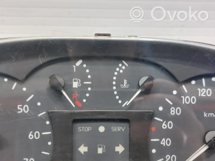 Renault Clio II Compteur de vitesse tableau de bord 