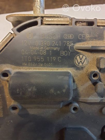 Volkswagen Touran I Wischergestänge Wischermotor vorne 1T0955119C