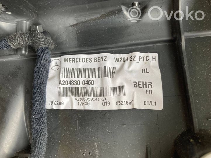 Mercedes-Benz C AMG W204 Sisälämmityksen ilmastoinnin korin kokoonpano A2046800155