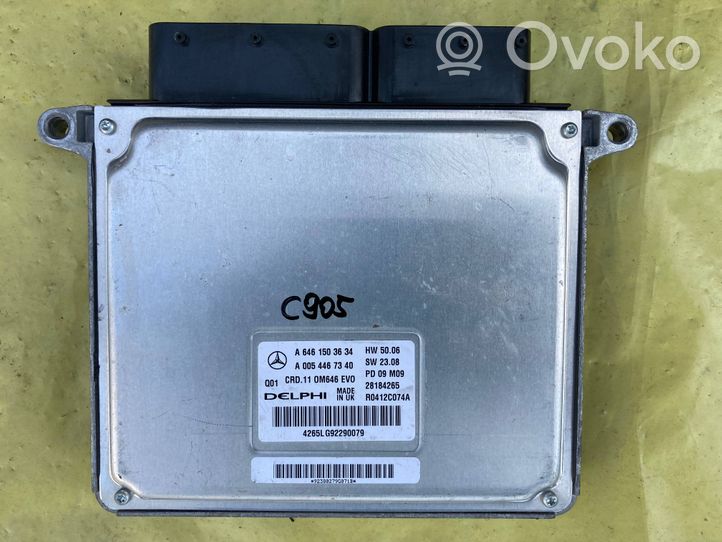 Mercedes-Benz C AMG W204 Calculateur moteur ECU A0054467340