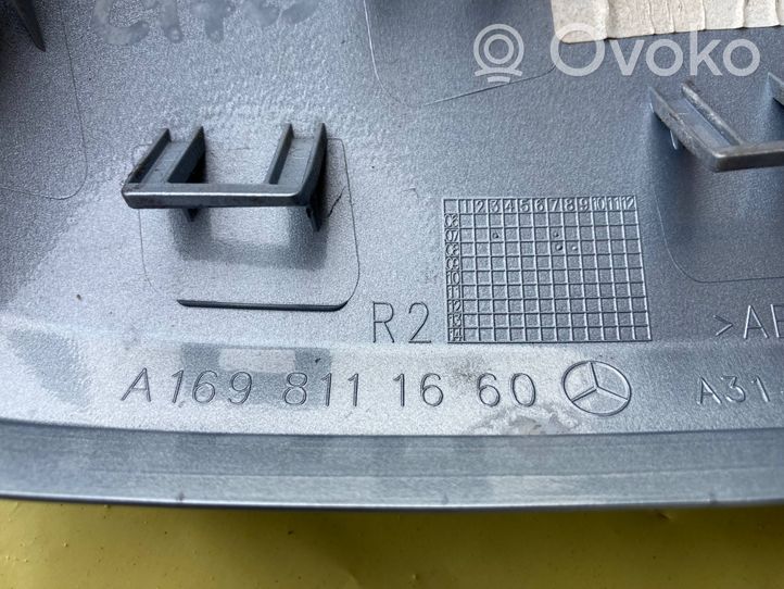 Mercedes-Benz A W169 Etuoven sähköisen sivupeilin osa A1698111660