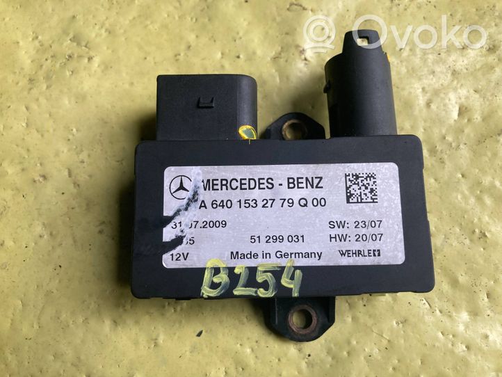 Mercedes-Benz B W245 Relè preriscaldamento candelette A6401532779