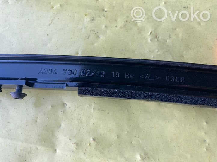 Mercedes-Benz C W204 Rivestimento modanatura del vetro della portiera posteriore A2047300210