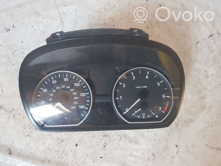 BMW 1 E81 E87 Compteur de vitesse tableau de bord 102496231