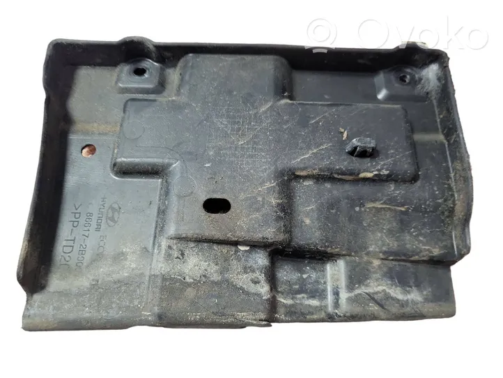 Hyundai Santa Fe Soporte de montaje del parachoques trasero 866182B000