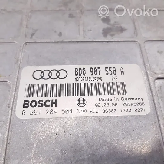Audi A4 S4 B5 8D Centralina/modulo motore ECU 0261204504