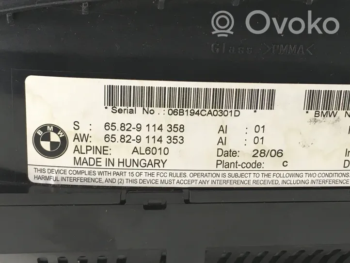 BMW 5 E60 E61 HUD-näyttö 9114353