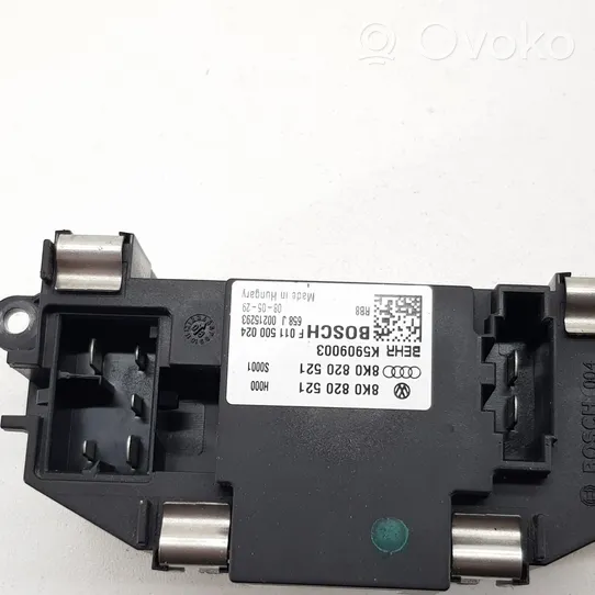 Audi A4 S4 B8 8K Motorino ventola riscaldamento/resistenza ventola 8K0820521