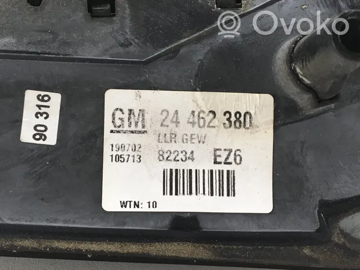 Opel Zafira A Etuoven sähköinen sivupeili 24462380